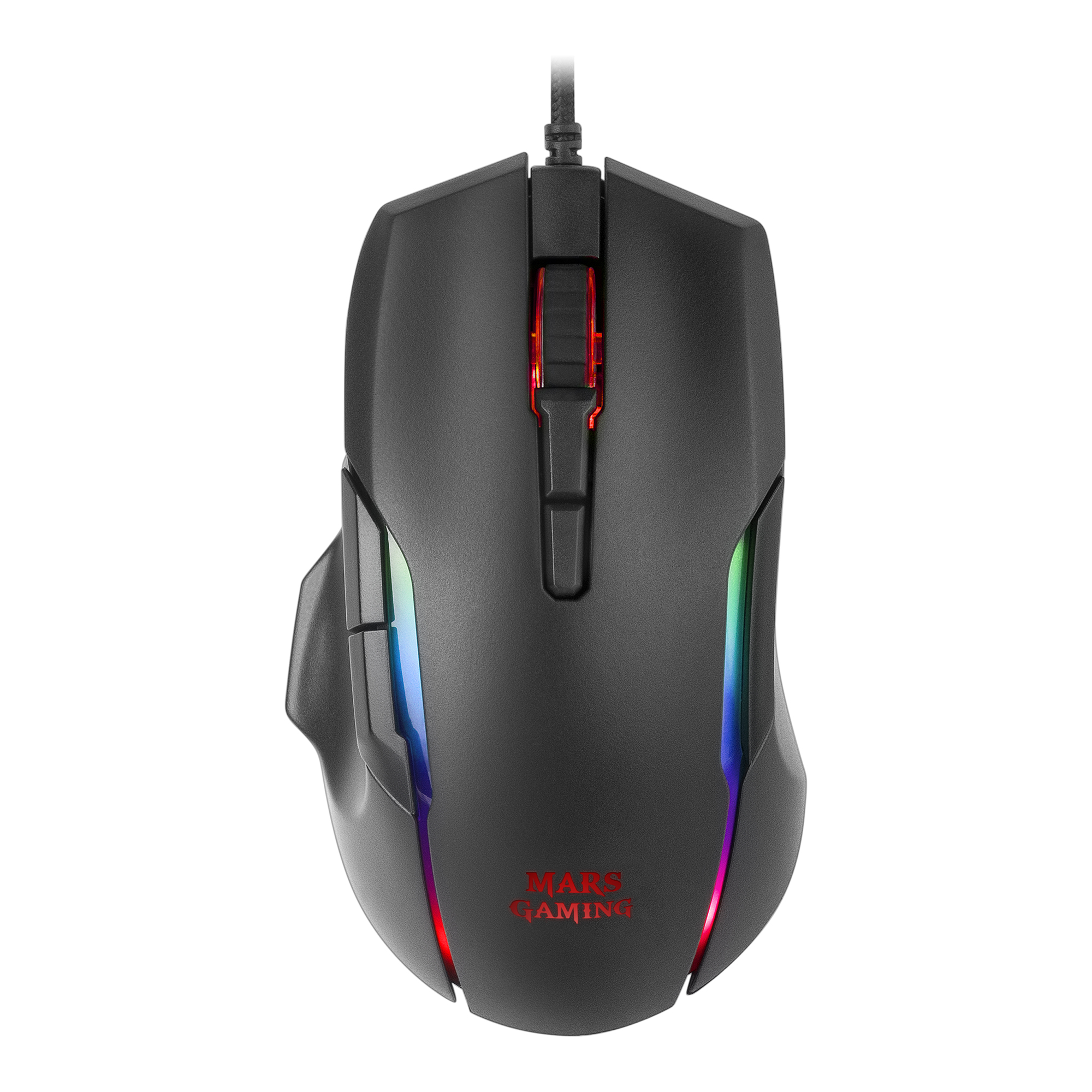 Ratón Mars Gaming MMX 12400 DPI botón roller